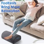 CushZone Foot Rest for Under Desk at Work Adjustable Foam for Office, Work, Gaming, Computer, Gift, Home Office Accessories Back & Hip Pain Relief (Grey) - Image 6
